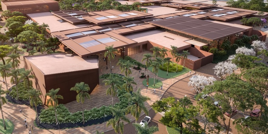 Instalado a menos de 500 metros do aeroporto, o shopping terá como públicos estratégicos os passageiros, visitantes e funcionários (Grupo Partage/Partage Brasília/Divulgação)