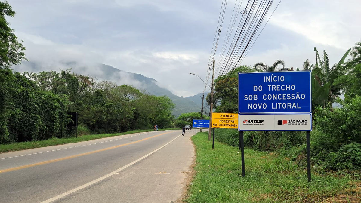 O que o governador anunciou foi a eliminação de dois pórticos instalados na Rodovia Padre Manuel da Nóbrega