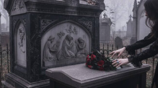 Mulher leva flores e pede por amor da vida em túmulo no cemitério da Consolação / Foto ilustrativa