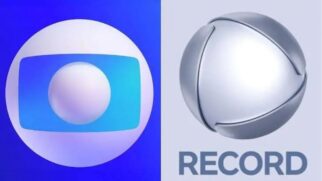 As funcionárias da Record participaram das gravações da vinheta de fim de ano da Globo