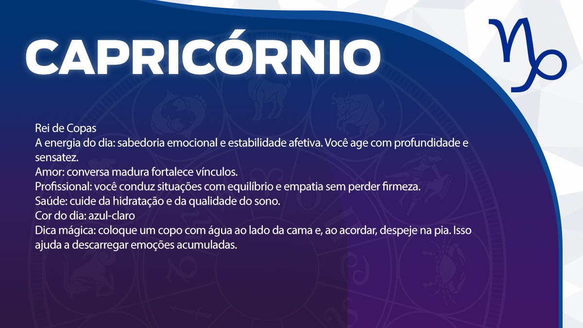 Previsão para Capricórnio / Arte/DL