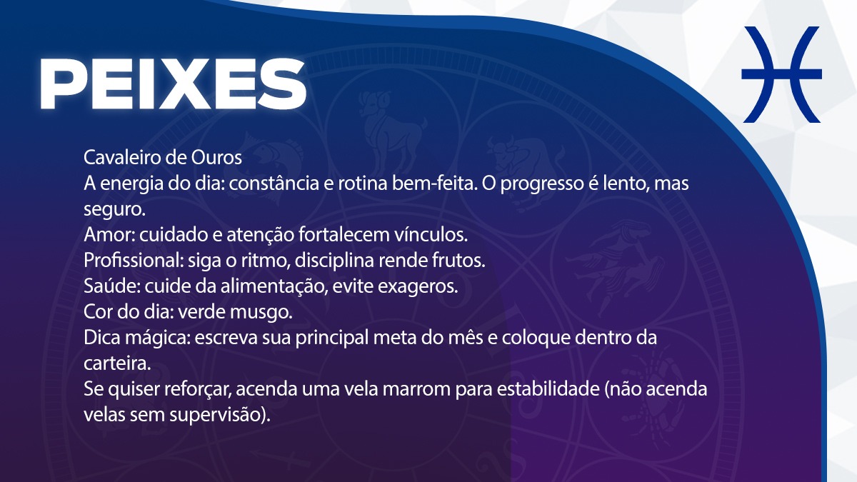 Previsão para Peixes / Arte/DL
