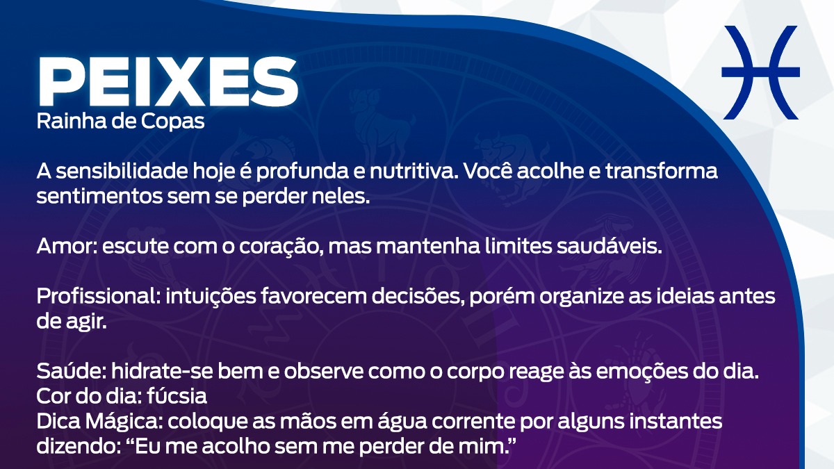 Previsão para Peixes / Arte/DL