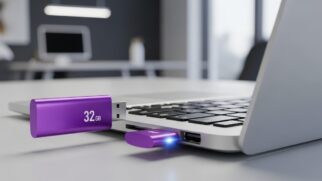 O novo pen drive possui uma velocidade maior
