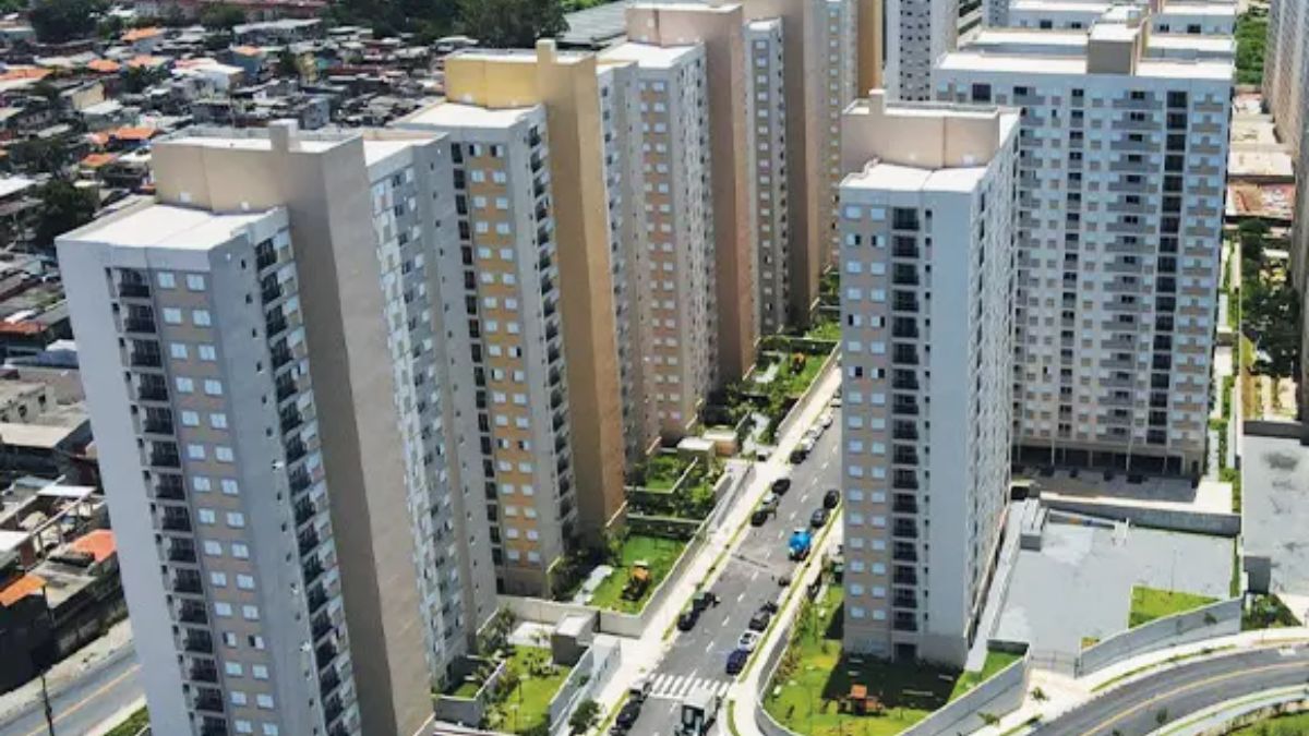Até o momento, 15 condomínios e 27 torres já foram entregues, enquanto 41 torres e 7.332 unidades continuam em construção (Reserva Raposo/Divulgação)
