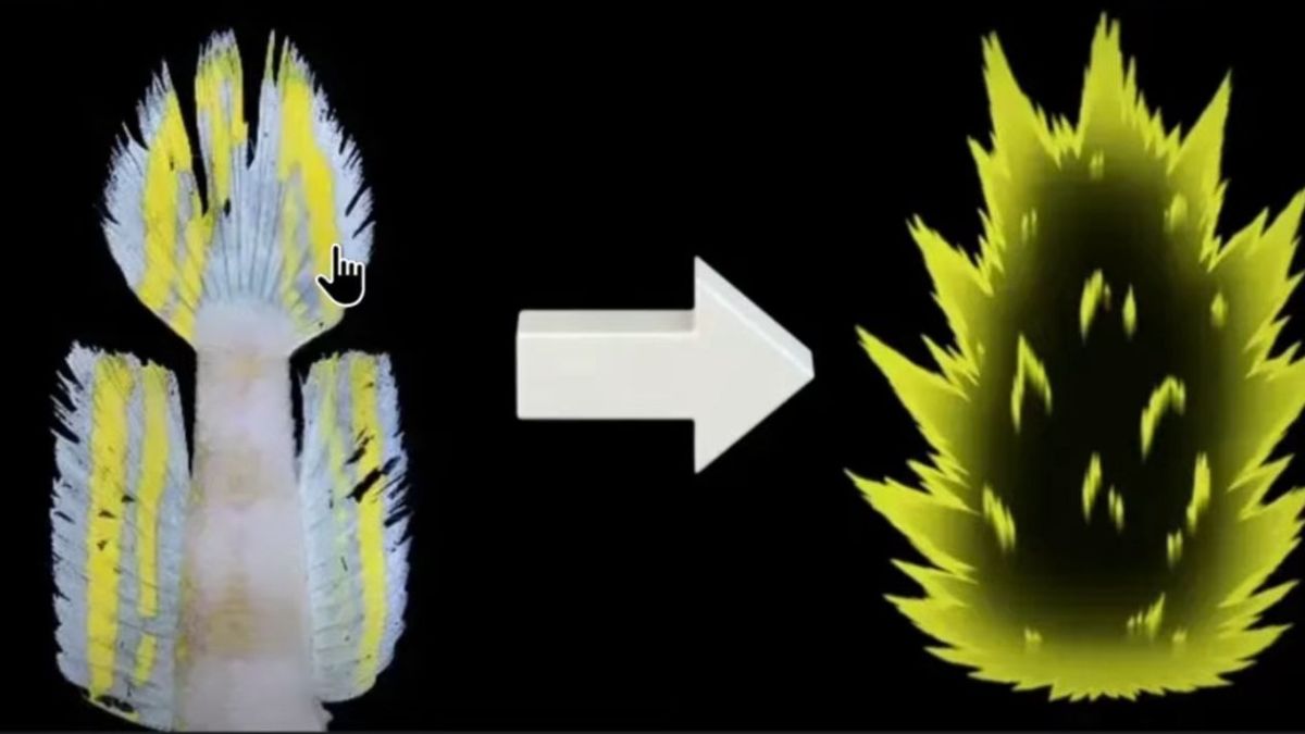 Pesquisadores japoneses descobriram uma nova espécie de peixe e a nomearam Vanderhorstia supersaiyan