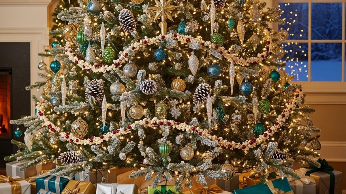 A árvore rosa ganha destaque entre quem prefere uma decoração delicada e com clima de conto de fadas