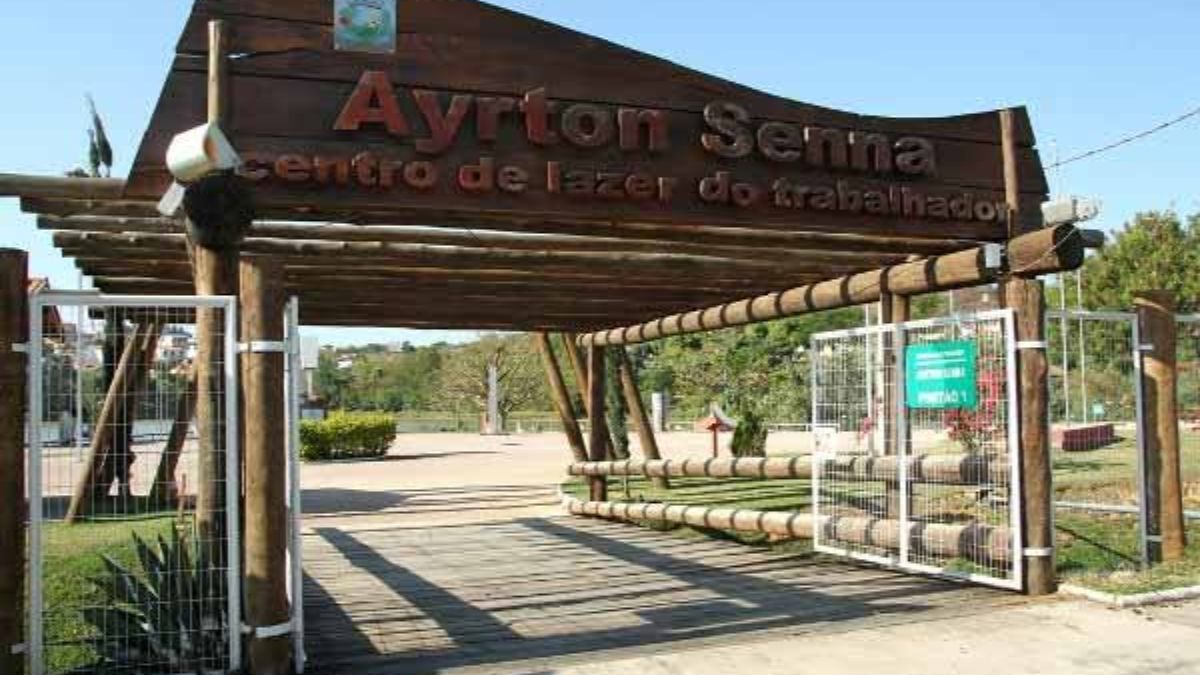 CLT Ayrton Senna da Silva: Centro de Lazer do Trabalhador é um dos principais pontos de recreação da cidade, com lago, quadras, pistas de caminhada e espaço para eventos esportivos e culturais/ Reprodução Facebook/CLT - Ayrton Senna da Silva
