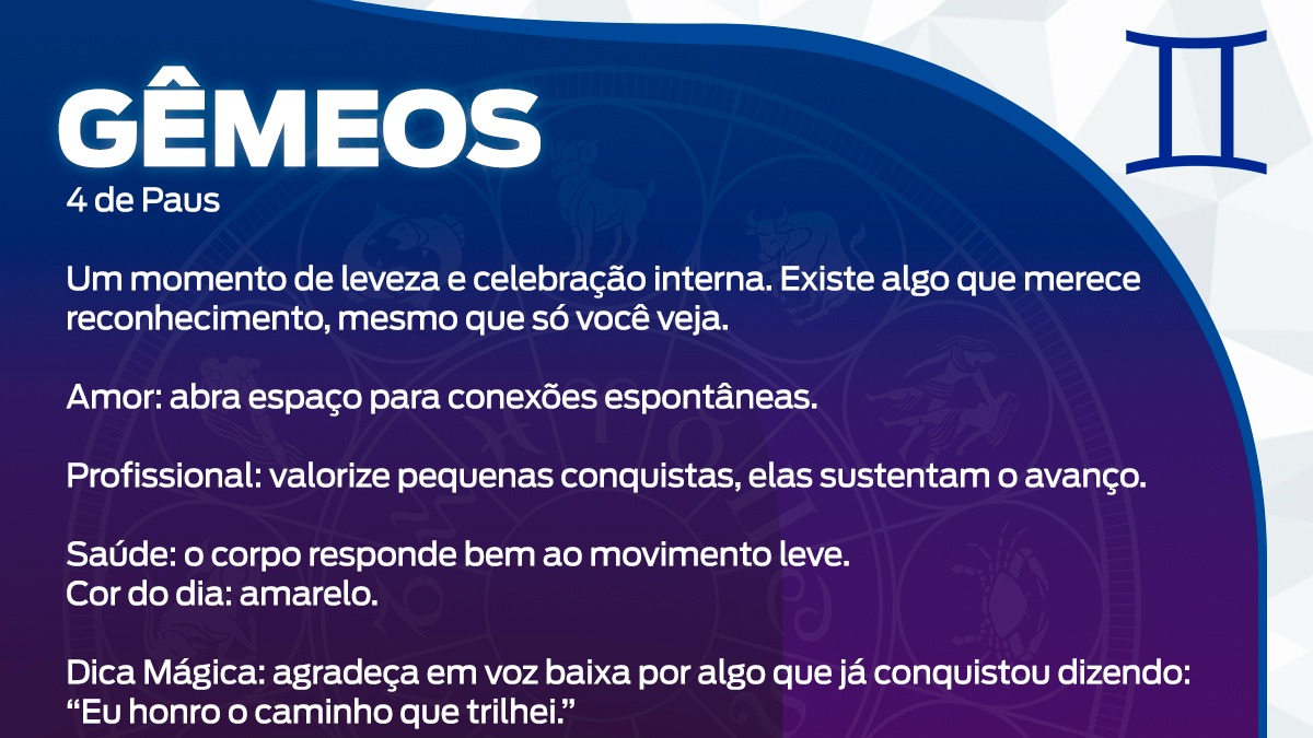 Previsão para Gêmeos / Arte/DL