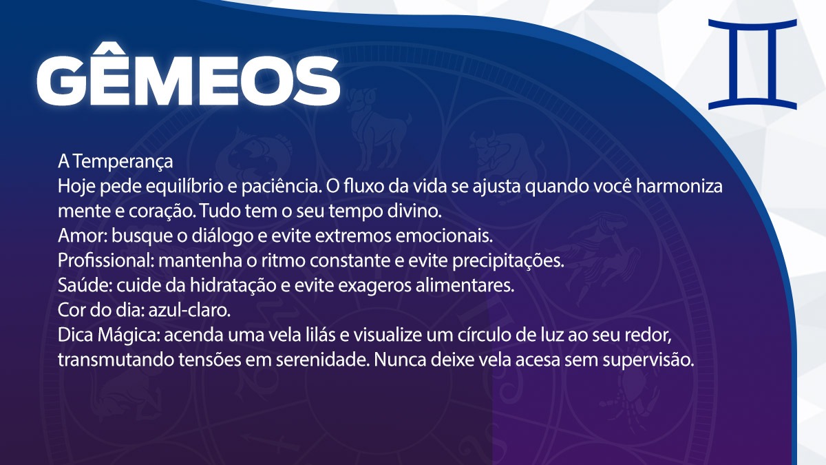 Previsão para Gêmeos / Arte/DL