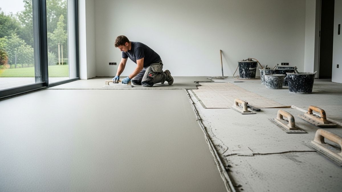 Pode ser aplicado diretamente sobre pisos e superfícies existentes, sem necessidade de remoção ou obras pesadas