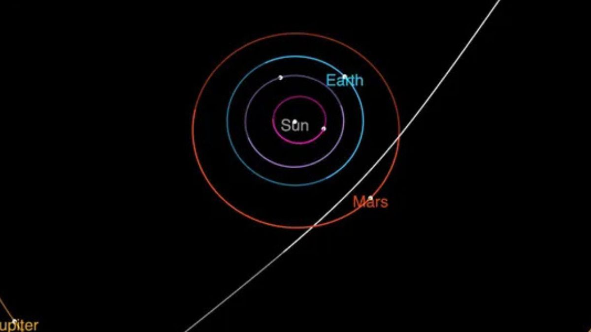 Segundo os cientistas, ele se desloca a uma velocidade impressionante de 221 mil km/h cerca de 61 km por segundo , o que sugere uma idade superior a sete bilhões de anos/ Nasa