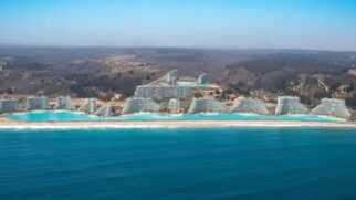 O resort San Alfonso del Mar, em Algarrobo, Chile, possui a maior lagoa artificial do mundo