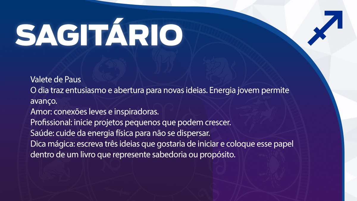 Previsão para Sagitário / Arte/DL