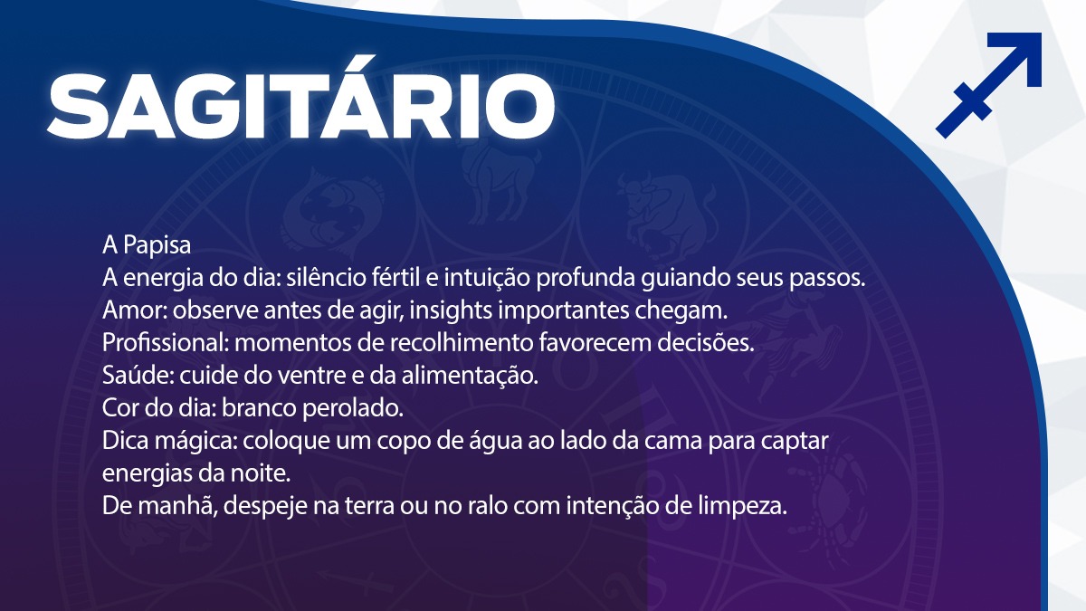 Previsão para Sagitário / Arte/DL
