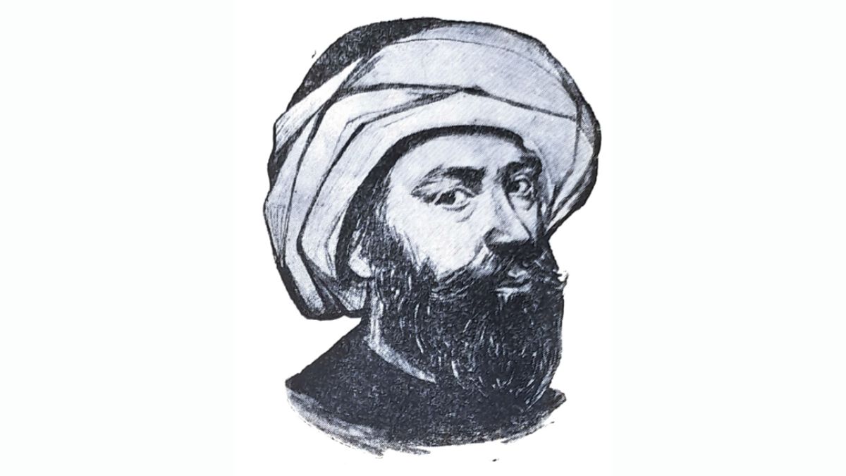 Representação de Al-Mansur, o califa que fundou Bagdá em 762 d.C., planejando-a como o coração político e intelectual do mundo islâmico/ Domínio público