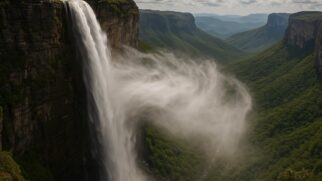 A Cachoeira da Fumaça é uma das mais lindas do mundo