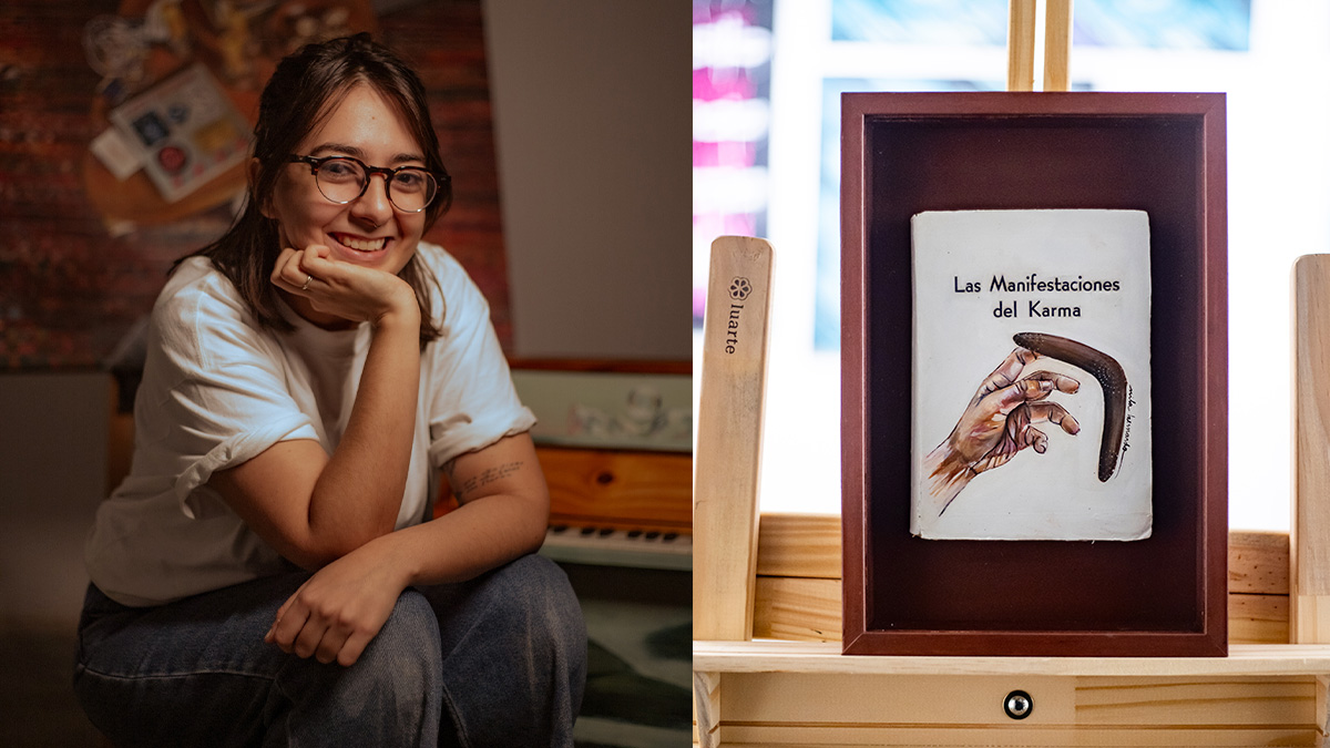 A artista visual Camila Bernardo, conhecida no meio artístico como Mila, inaugura nesta quinta-feira (6), às 18h30, a exposição "Inventário: o tempo nas coisas", na G.Galeria, em Santos.