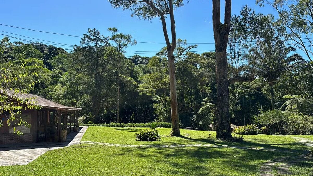 O vizinho mais próximo está a cerca de 800 metros / Reprodução/Gshow