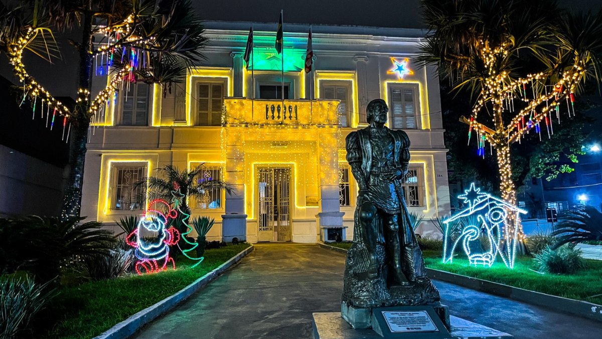 Prefeitura da cidade também aguarda a chegada do Natal / Divulgação/PMSV
