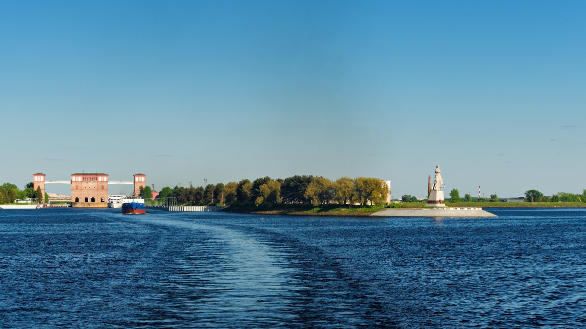 O Lago Rybinsk, na Rússia / Alexxx1979/Wikimedia Commons