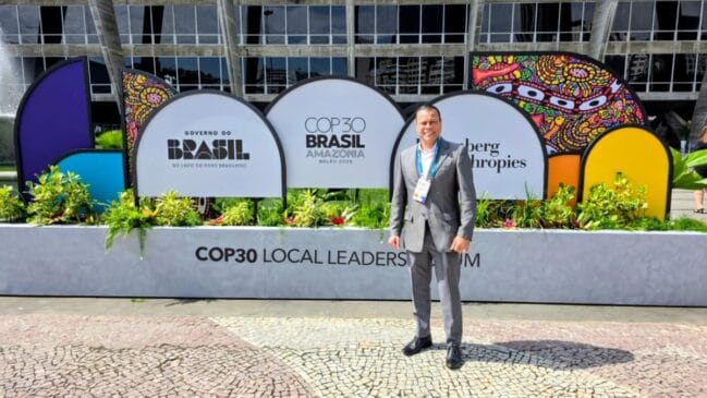 A participação do município da Baixada Santista reforça seu destaque na agenda ambiental