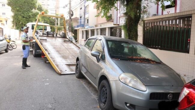 Esse canal em Santos é responsável pelo maior número de carros guinchados neste ano