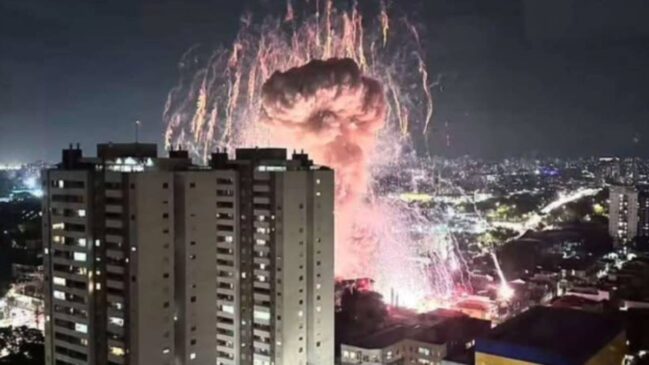 Explosão aconteceu na noite da última quinta-feira (13)