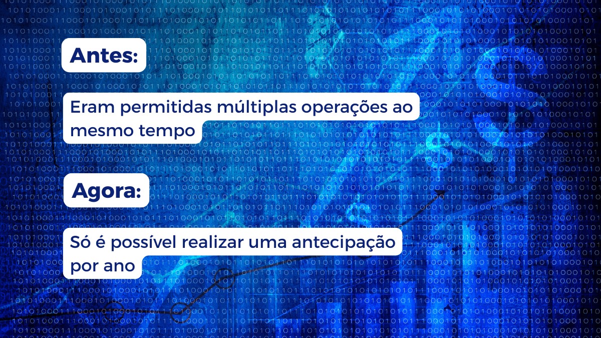 Operações simultâneas: de múltiplas para apenas uma por ano / Arte/DL