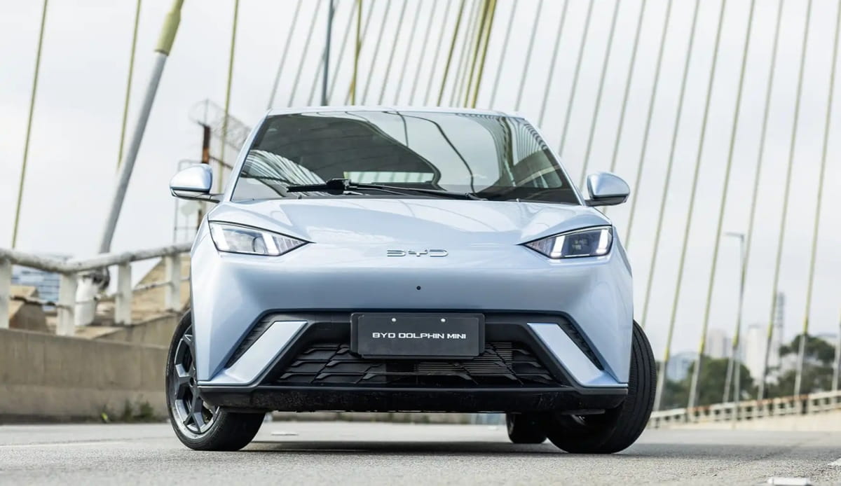 BYD Dolphin Mini está entre as melhores invenções de 2025 da revista Time