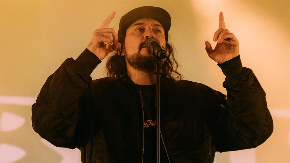 O cantor e compositor Gabriel O Pensador