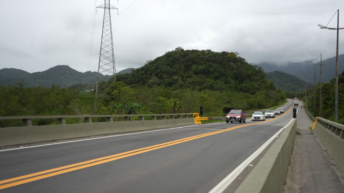 Modernização da Ponte do Itapanhaú reforça a segurança viária e amplia a durabilidade da estrutura