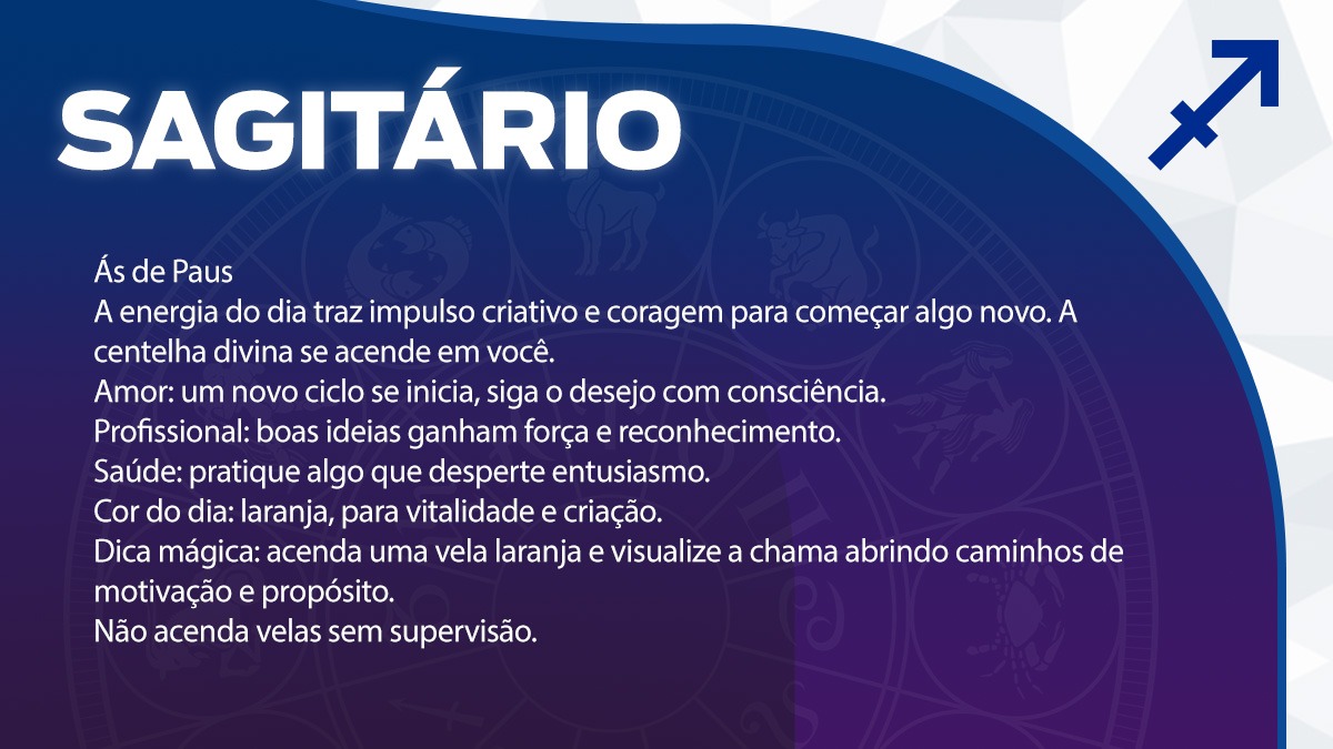Previsão para Sagitário / Arte/DL