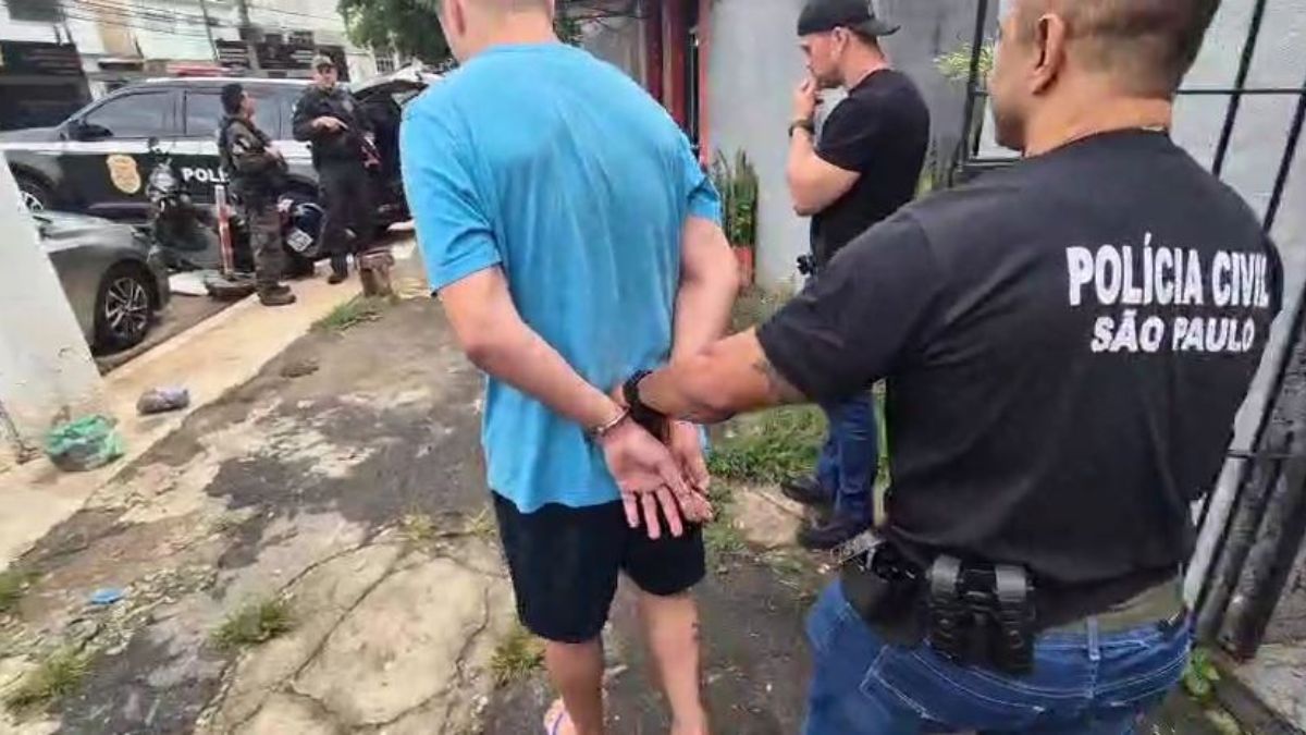 A identificação dos criminosos só foi possível após a prisão de receptadores