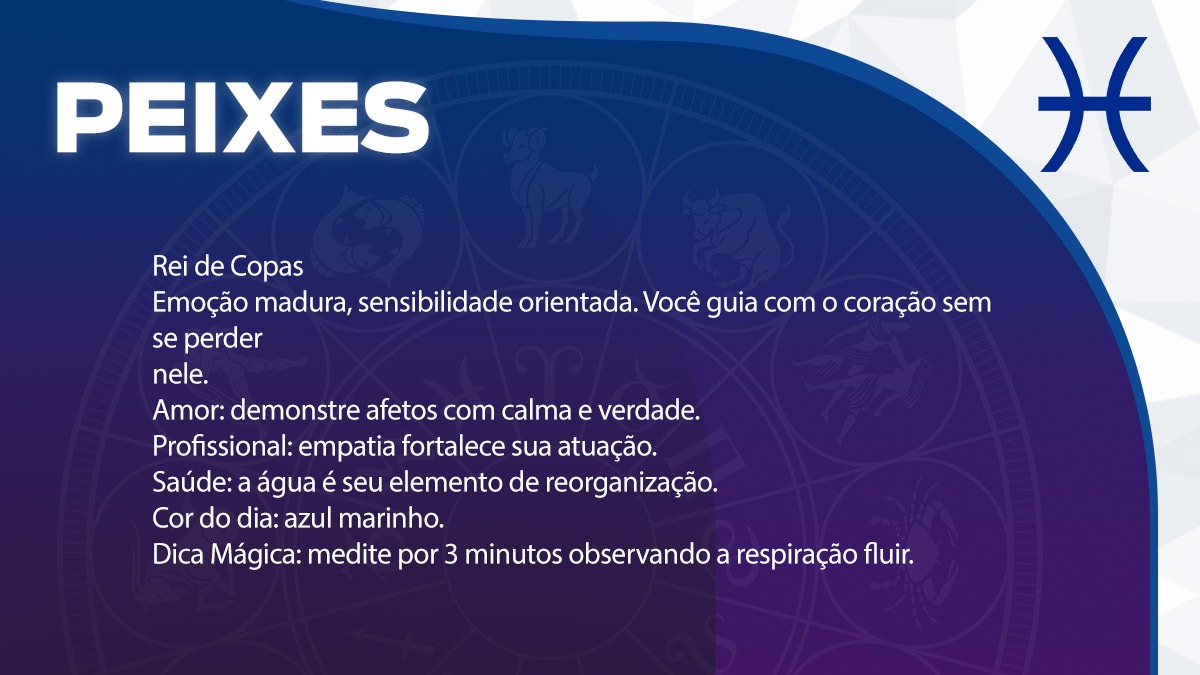 Previsão para Peixes / Arte/DL