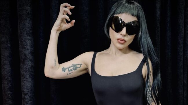 A cantora Lady Gaga