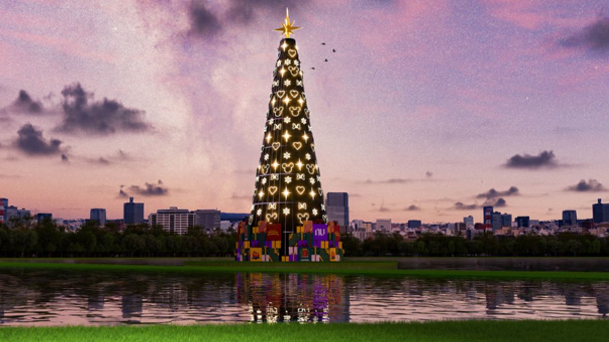 O evento transforma o Parque Barigui em um Parque Mágico com cenários interativos e luzes/Divulgação/PMC