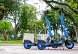 No Guarujá, o verão será marcado pela estreia do serviço de aluguel de patinetes