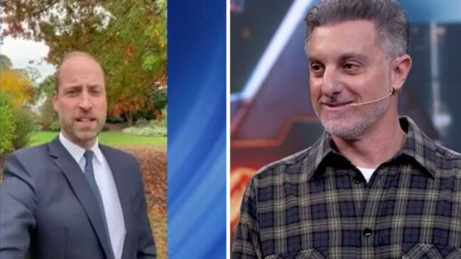 O Príncipe de Gales confirmou que será o convidado especial do 'Domingão com Huck'