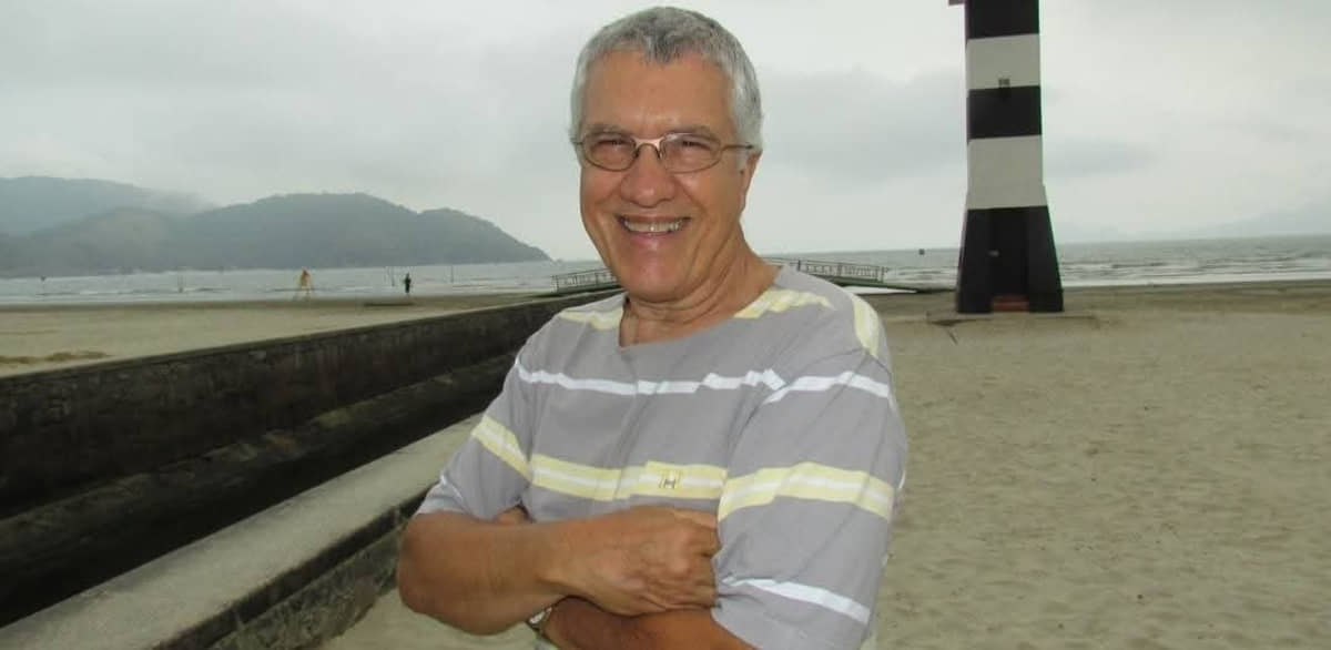 Rica Mota é um dos maiores nomes da arte da Baixada Santista e o responsável pela obra que dá boas-vindas a quem chega à cidade de Santos