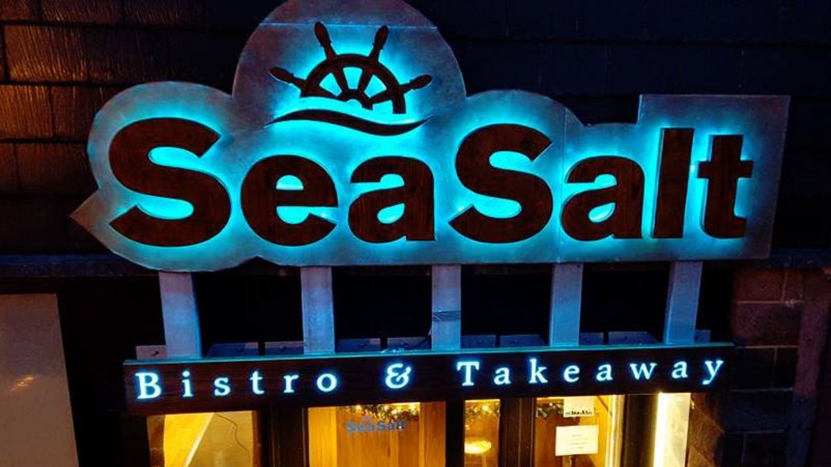 SeaSalt Bistro & Takeaway Restaurante à beira-mar em Port Ellen que serve o tradicional fish and chips escocês/ Reprodução Facebook/SeaSalt