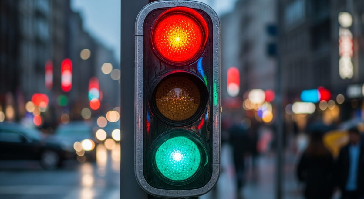 Em um mundo que caminha para a adoção crescente de carros autônomos, os tradicionais semáforos de três cores, vermelho, amarelo e verde, podem ganhar um novo elemento: a luz branca
