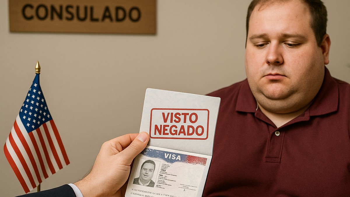 Pessoa com obesidade tem visto negado após nova determinação de Trump