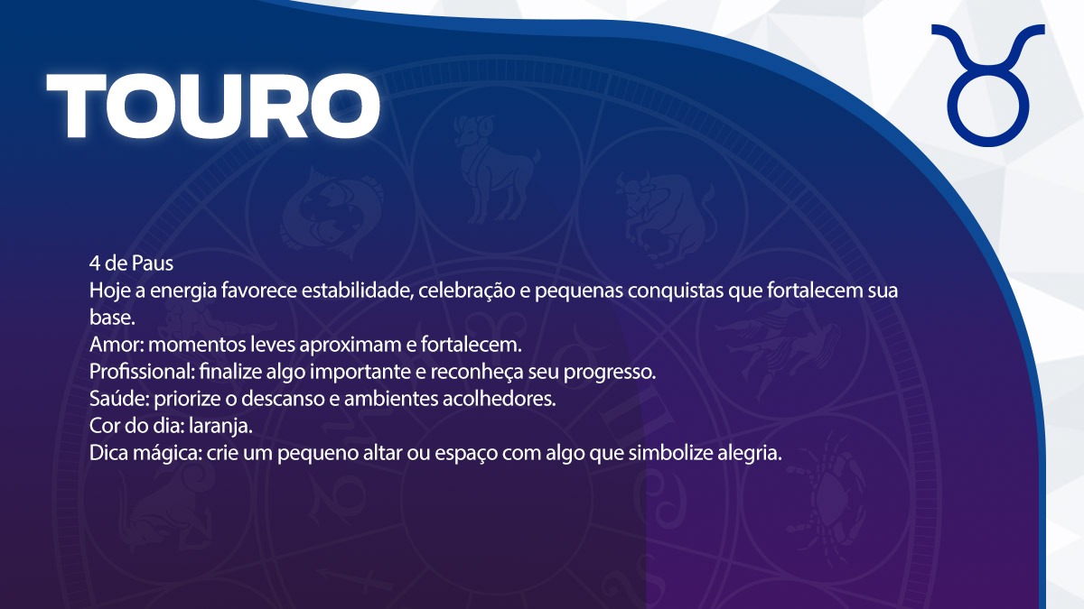 Previsão para Touro / Arte/DL