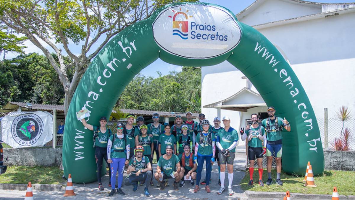 A largada foi marcada para as 7h45, no pátio da Igreja São Lourenço