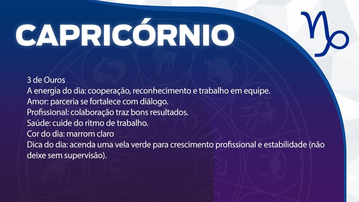 Previsão para Capricórnio / Arte/DL