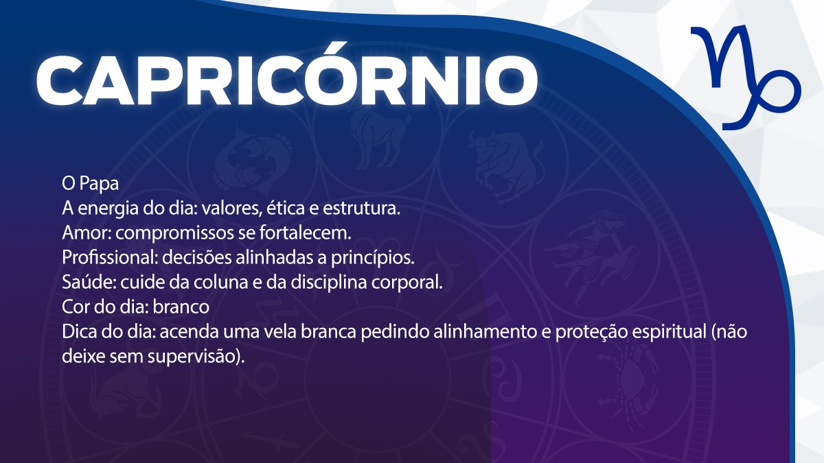 Previsão para Capricórnio / Arte/DL