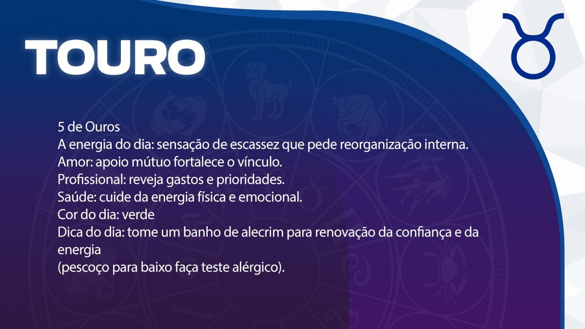 Previsão para Touro / Arte/DL