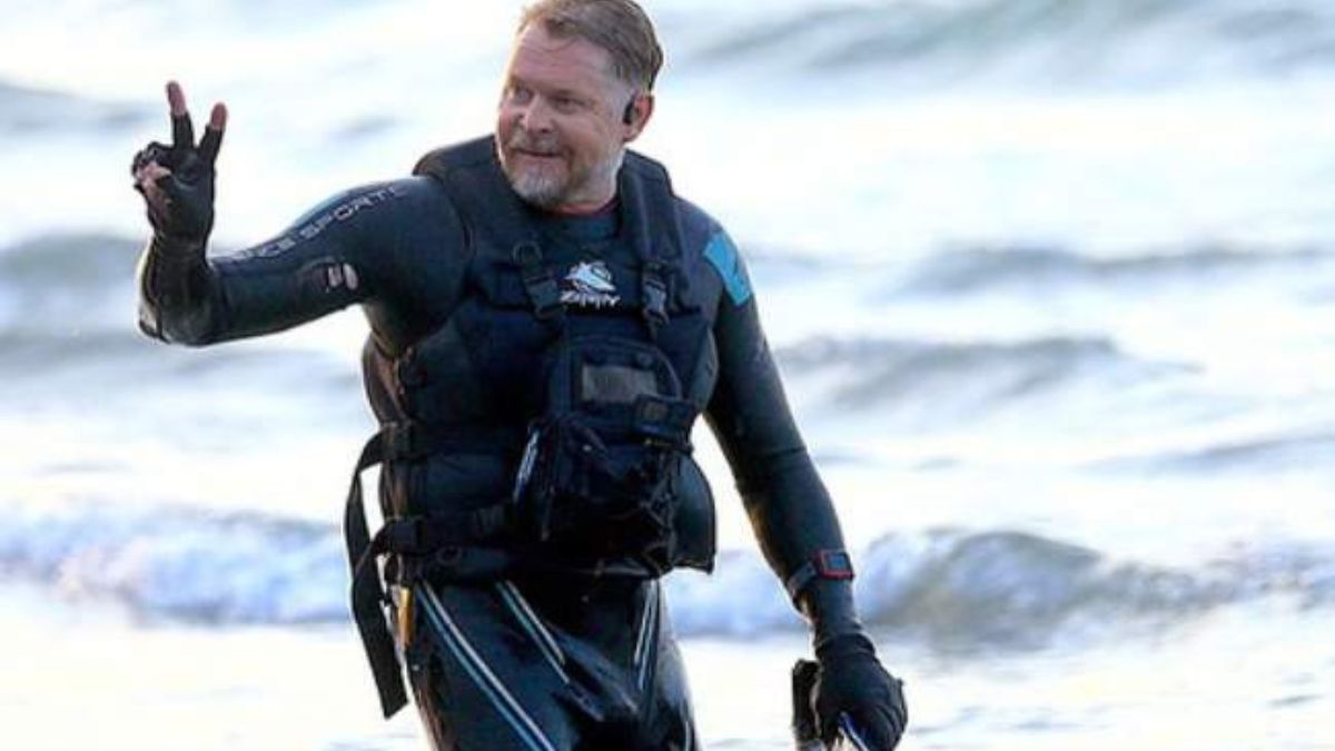 Karl Bushby durante a Expedição Golias, que percorreu quase 50 mil km ao redor do planeta/Divulgação