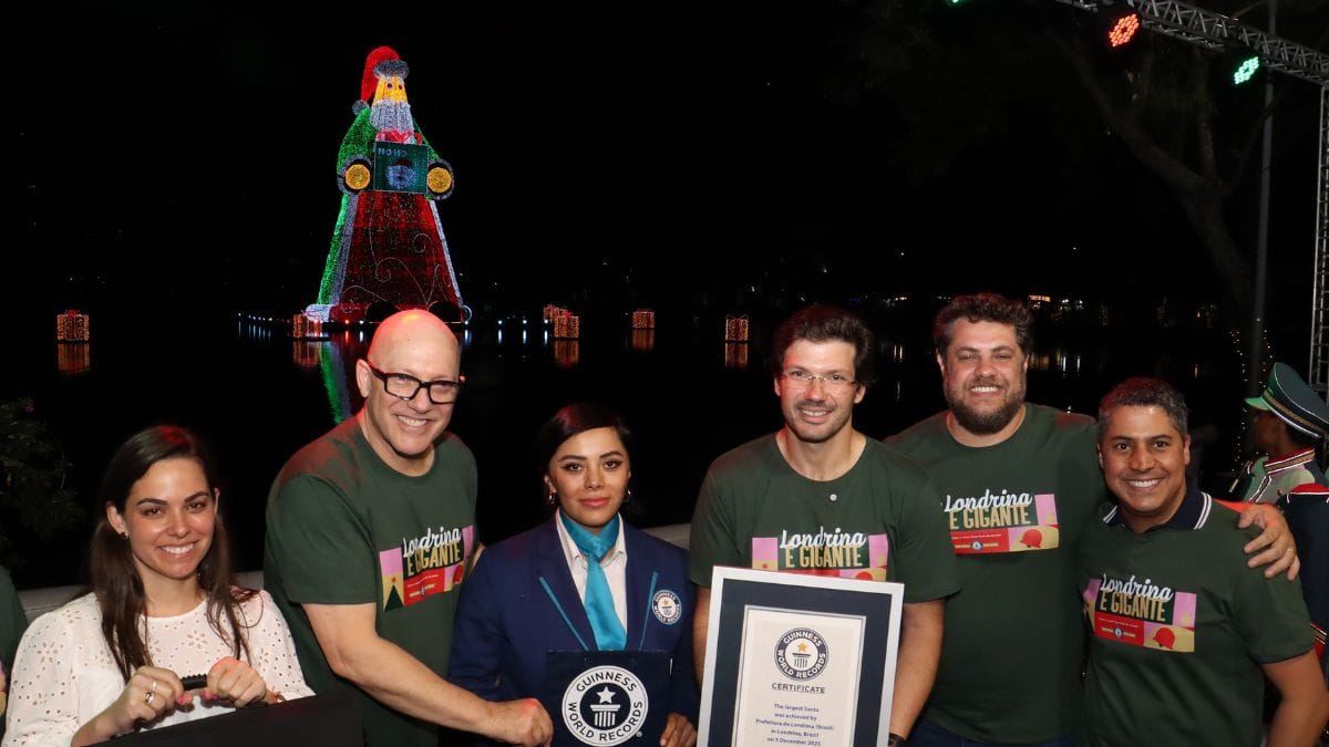 O reconhecimento foi chancelado por uma juíza oficial do Guinness World Records após cumprir rígidos critérios de medição e aprovação